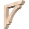 Ekena Millwork Imperial Slat Smooth Bracket w/ Offset Brace, Douglas Fir, 7 1/2"W x 40"D x 40"H BKT0806X40X40IMP06SDF - alternate 1